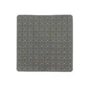 Tapete Antiderrapante para Duche Quadros Cinzento PVC 50,3 x 50,3 x 0,7 cm (6 Unidades) A Preço de Revenda - nacloset 2