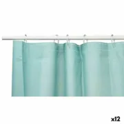 Cortina de Duche Verde Polietileno EVA 180 x 180 cm (12 Unidades) A Preço de Revenda - nacloset