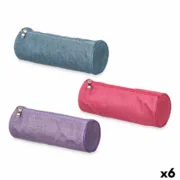 Bolsa Escolar Cilíndrica 22 x 8 x 8 cm (6 Unidades) A Preço de Revenda - nacloset