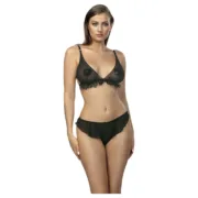 Conjunto de Lingerie Anaïs Preto S/M Cuequinhas e tangas - nacloset