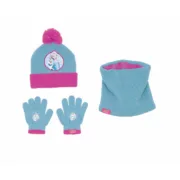 Gorro, Luvas e Gola Frozen Memories Azul Acessórios de Moda - nacloset