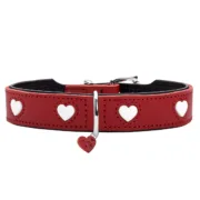 Coleira para Cães Hunter Love Vermelho XS 24-28 cm Animais de Estimação - nacloset