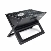 Grelhador dobrável portátil para Carvão Forma de X 45 x 30 x 35 cm Ferro Casa | Jardim - nacloset