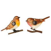 Figura Decorativa para Jardim Lumineo 894881 Metal Ave 18 x 4,5 x 13 cm Casa | Jardim - nacloset