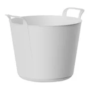 Cesto de Plástico Multiusos Plastiken 88101 Branco 42 L Casa | Jardim - nacloset