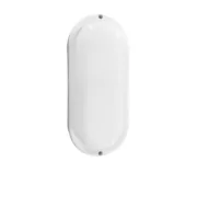 Luz de Parede EDM 32448 Branco Plástico F 18 W 120 W 1820 Lm Sensor de Movimento Sensor de luz Oval (4000 K) Casa | Jardim - nacloset