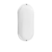 Luz de Parede EDM 32449 Branco Plástico F 18 W 120 W 1820 Lm Sensor de Movimento Sensor de luz Oval (6400 K) Casa | Jardim - nacloset