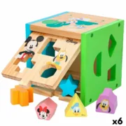 Puzzle Infantil de Madeira Disney 14 Partes 15 x 15 x 15 cm (6 Unidades) A Preço de Revenda - nacloset