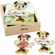 Puzzle Infantil de Madeira Disney + 2 Anos 19 Peças (12 Unidades) A Preço de Revenda - nacloset