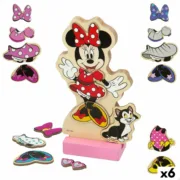 Jogo de madeira Disney Minnie Mouse Brinquedos e Jogos - nacloset
