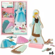 Jogo de madeira Disney Cinderela Brinquedos e Jogos - nacloset