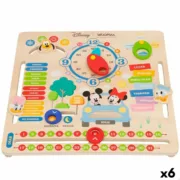 Jogo Educativo Disney Calendário 30 x 3,5 x 30 cm (6 Unidades) A Preço de Revenda - nacloset