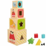 Blocos Empilháveis Disney 8 Peças 4 Unidades 12,2 x 12,2 x 12,2 cm Brinquedos e Jogos - nacloset