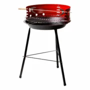 Churrasco Portátil Aktive Madeira Ferro 37,5 x 70 x 38,5 cm (4 Unidades) Vermelho A Preço de Revenda - nacloset 2