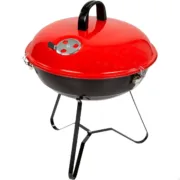 Churrasco Portátil Aktive Metal Esmaltado Ø 36 cm 36 x 44 x 36 cm (4 Unidades) Vermelho A Preço de Revenda - nacloset 2