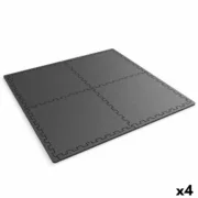 Piso de tatami Aktive Cinzento escuro (4 Unidades) A Preço de Revenda - nacloset
