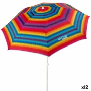 Parasol Aktive Multicolor Oxford Aço Tecido Oxford 180 x 185 x 180 cm (12 Unidades) A Preço de Revenda - nacloset