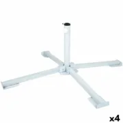 Base para Guarda-Sol Aktive Branco Plástico Esponja EPS 85 x 31 x 85 cm (4 Unidades) A Preço de Revenda - nacloset