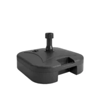 Base para Guarda-Sol Aktive 44,5 x 12,5 x 44,5 cm Preto Plástico Casa | Jardim - nacloset