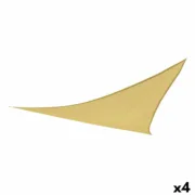 Toldo de vela Aktive Creme 500 x 0,3 x 500 cm Triangular (4 Unidades) A Preço de Revenda - nacloset
