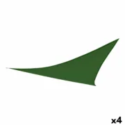 Toldos de vela Aktive Triangular Verde 500 x 0,5 x 500 cm (4 Unidades) A Preço de Revenda - nacloset