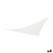 Toldos de vela Aktive Triangular Branco 360 x 0,5 x 360 cm (4 Unidades) A Preço de Revenda - nacloset