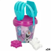Conjunto de brinquedos de praia Frozen Olaf Ø 14 cm (24 Unidades) A Preço de Revenda - nacloset
