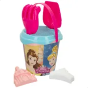 Conjunto de brinquedos de praia Princesses Disney Ø 18 cm (16 Unidades) A Preço de Revenda - nacloset 2