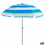 Parasol Aktive UV50 Ø 200 cm Poliéster 200 x 196 x 200 cm (6 Unidades) A Preço de Revenda - nacloset