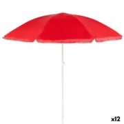 Parasol Aktive UV50 Ø 160 cm Poliéster Metal 160 x 166 x 160 cm (12 Unidades) A Preço de Revenda - nacloset