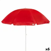 Parasol Aktive UV50 Ø 220 cm Poliéster Metal 220 x 209 x 220 cm (6 Unidades) A Preço de Revenda - nacloset