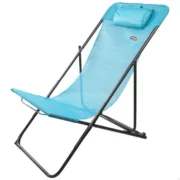 Espreguiçadeira reclinável Aktive Azul 53 x 87 x 78 cm (4 Unidades) A Preço de Revenda - nacloset 2