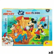 Puzzle Infantil Mickey Mouse Dupla face 108 Peças 70 x 1,5 x 50 cm (6 Unidades) A Preço de Revenda - nacloset