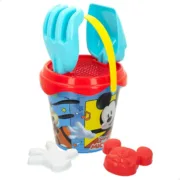 Conjunto de brinquedos de praia Mickey Mouse Ø 14 cm Plástico (24 Unidades) A Preço de Revenda - nacloset 2