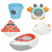 Brinquedo para o Banho Colorbaby 16 x 6,5 x 9 cm 6 Unidades Bebés e Crianças - nacloset
