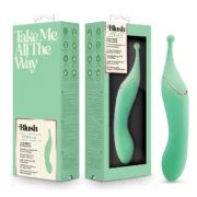 Massajador Blush Verde Massagem Erótica - nacloset