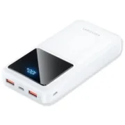 Powerbank Vention FHLW0 Branco 20000 mAh Eletrónica | Telefones e Tablets - nacloset