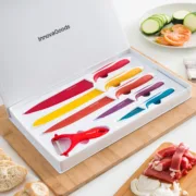 Conjunto de Facas Cerâmicas e Descascador   (6 peças) Acessórios de Cozinha - nacloset