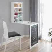 Secretária Rebatível de Parede Casa | Jardim - nacloset