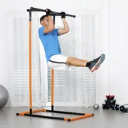 Estação de Elevações e Fitness com Guia de Exercícios Aparelhos de Musculação - nacloset