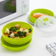 Vaporeira Dupla para Micro-Ondas Fresh Acessórios de Cozinha - nacloset 2