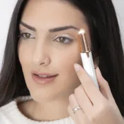 Depiladora de Precisão com LED para Pelo Facial Depilação e acessórios para barbear - nacloset