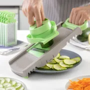 Mandolina-Ralador Dobrável (6 em 1) Acessórios de Cozinha - nacloset