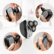 Máquina de Barbear Recarregável Ergonómica Multifunções 5 em 1 Shavestyler Depilação e acessórios para barbear - nacloset 2