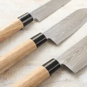 Conjunto de Facas Japonesas com Estojo de Transporte Profissional Damas·Q Acessórios de Cozinha - nacloset 2