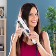 Ferro Cerâmico para Cabelo com Vapor Stemio   36 W Alisadores - nacloset