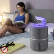 Lâmpada Anti-Mosquitos por Sucção KL Drain InnovaGoods Acessórios de campismo e montanhismo - nacloset