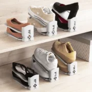 Organizador de Sapatos Regulável Sholzzer InnovaGoods 6 Unidades Casa | Jardim - nacloset