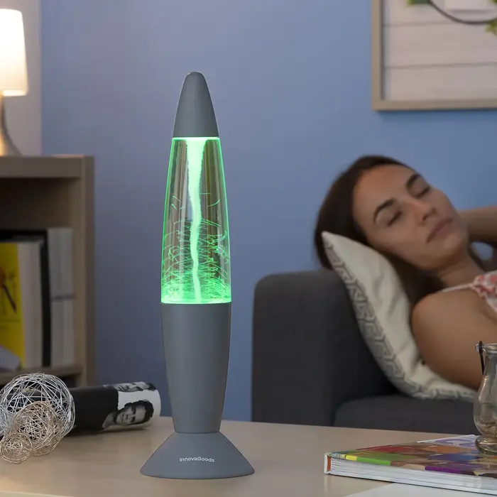 Lâmpada de Lava LED Tornado Twamp InnovaGoods Candeeiros - nacloset