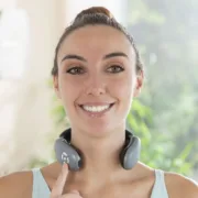 Aparelho de Massagem Cervical Recarregável com Comando Massajadores - nacloset 2